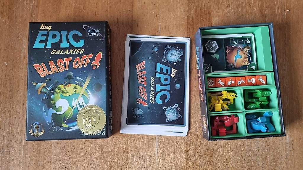 Jeux: Tiny Epic Galaxies Blast Off!, mit 3D-Inlay – D'occasion à Brugg AG par man_zvz6 1