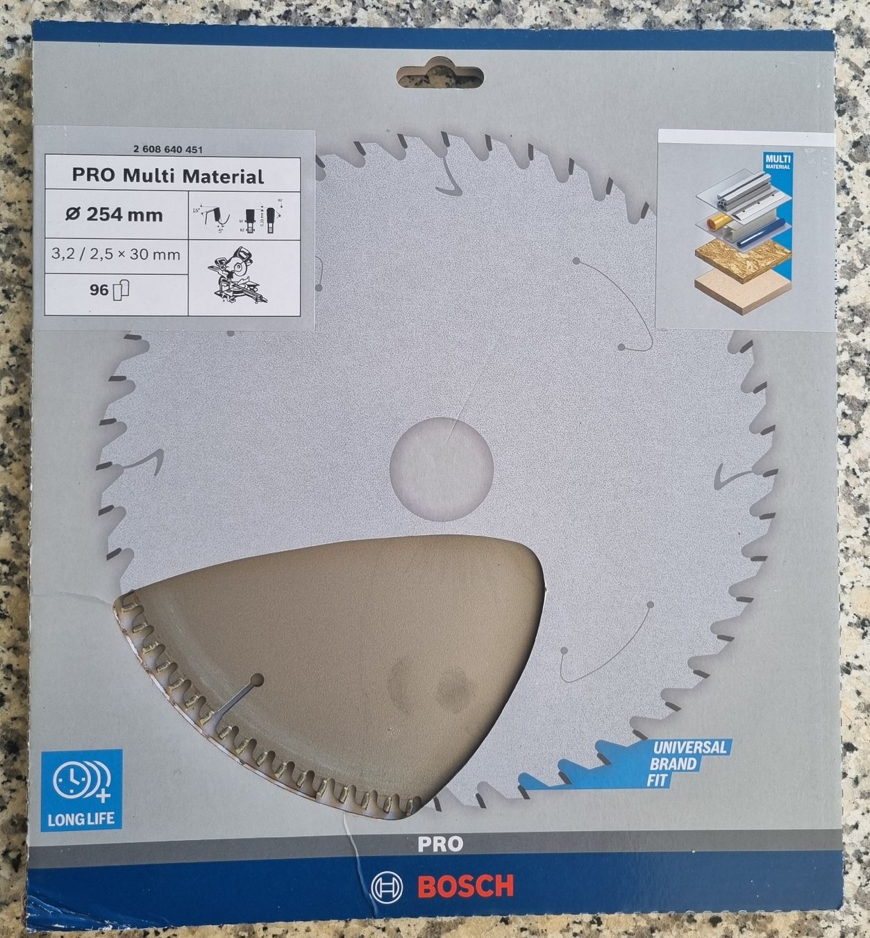 Bosch Seghe: Kreissägeblatt Pro Multimaterial – Nuovo (secondo la descrizione) da Windisch venduto da Autotiger 1