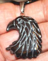 Halskette D-992 – Hämatit Adler 3x2,4cm