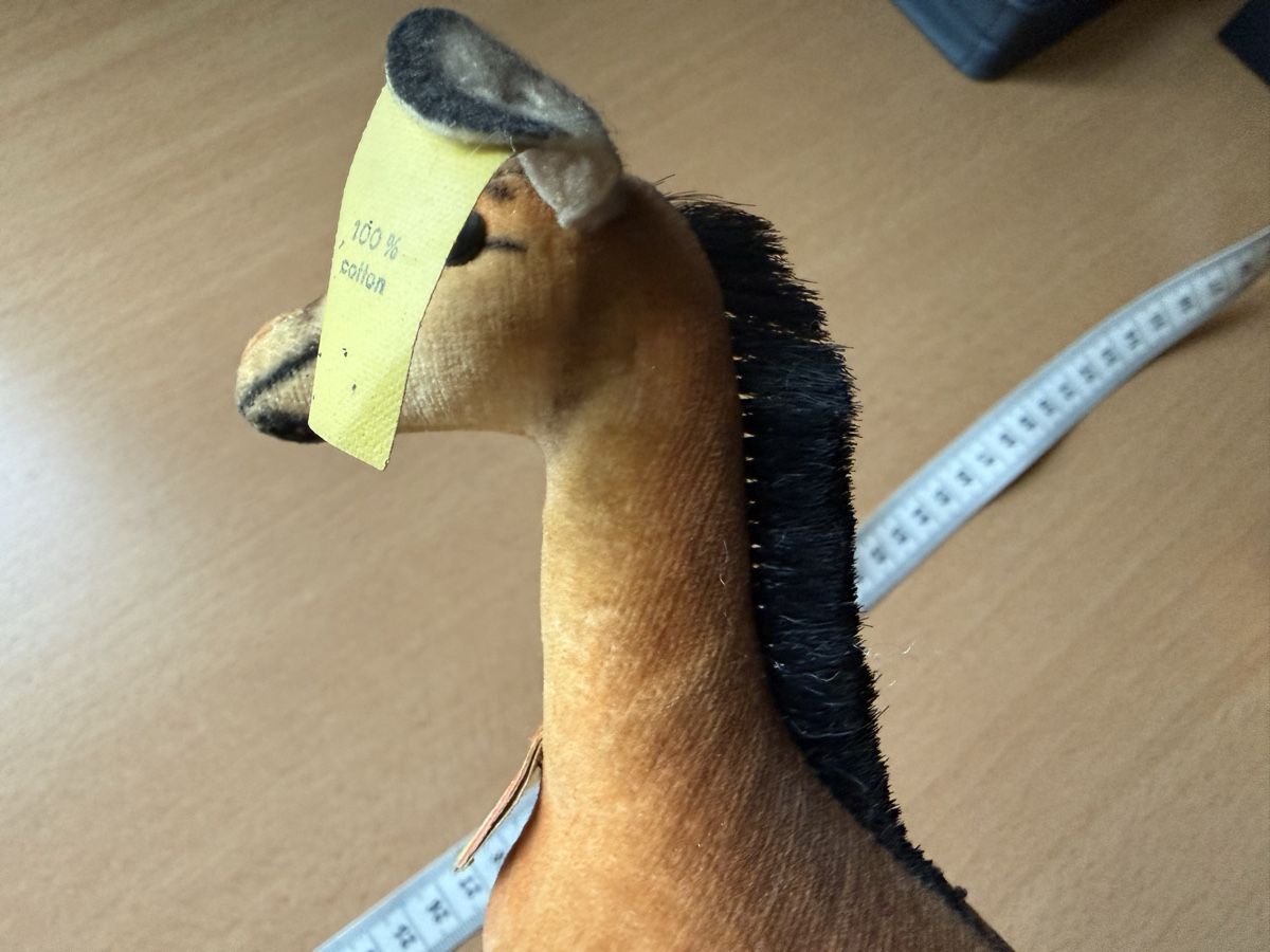Steiff Spielzeuge: Vintage Steiff Plüschtier – Okapi – Gebraucht aus Lamone von LaCantinaMagica 7