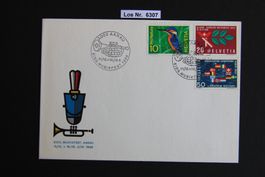 CH Brief sauber gestempelt mit Sonderstempel 1966   Los 6307