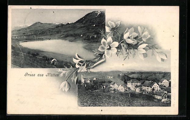 Cartes postales: Hütten, Teilansicht, Panorama mit See – D'occasion à Berlin par bartko-reher