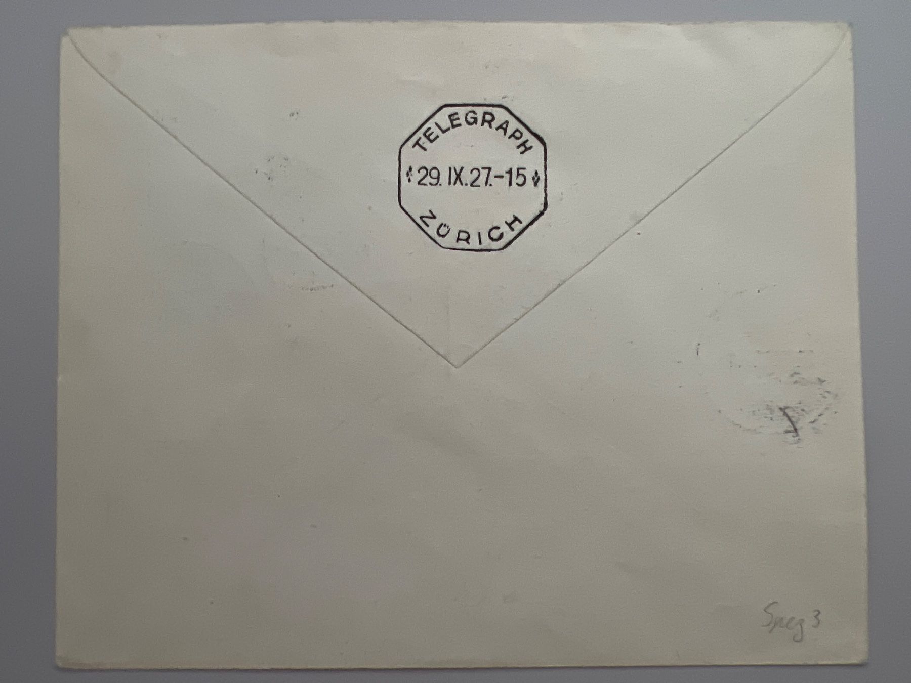 Tutti i francobolli: Flugpostbrief Comptair Lausanne 1927 CS8 – Usato da Buchrain venduto da wmm 1