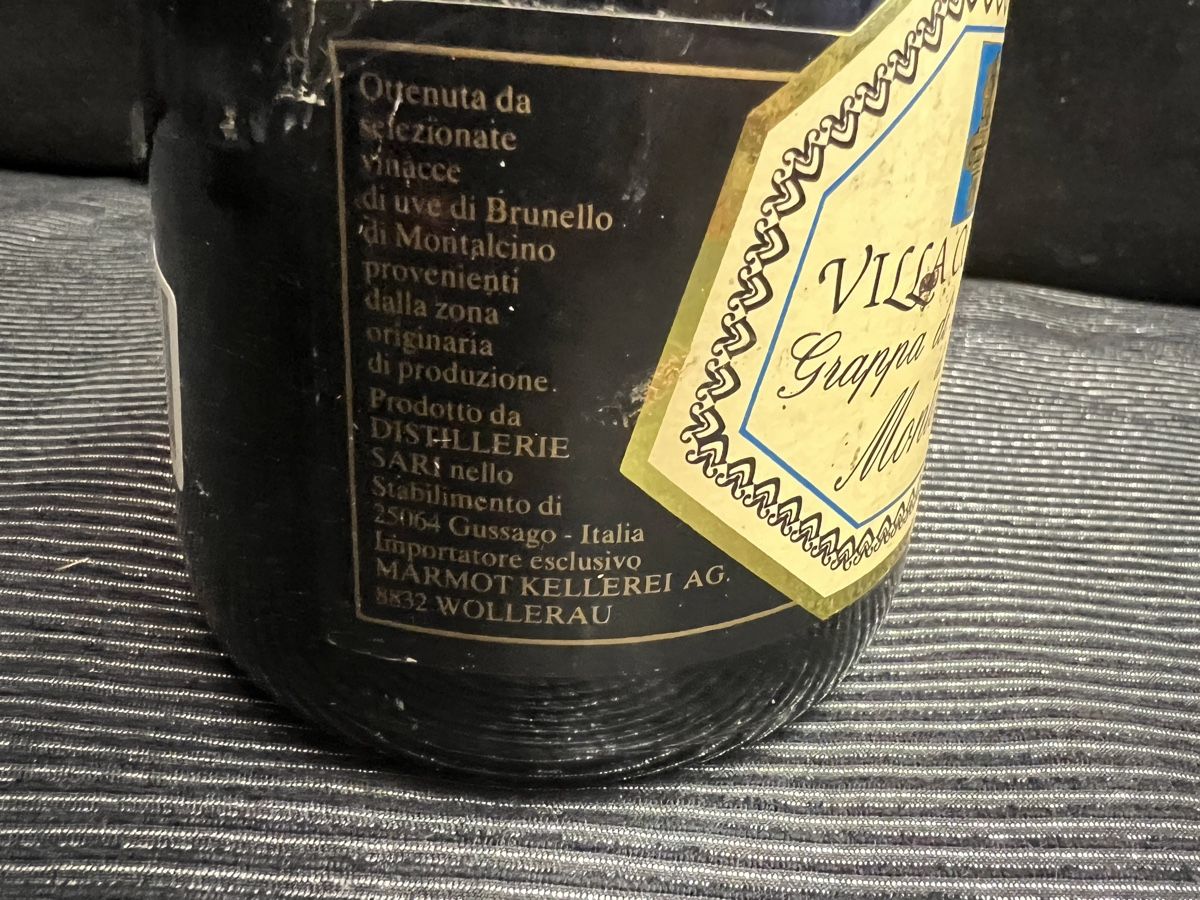 Bevande alcoliche: VILLA COLONNA GRAPPA DI BRUNELLO ANCIENNE BOUTEILLE – Nuovo (secondo la descrizione) da Genève venduto da Leboucheoreilles 4