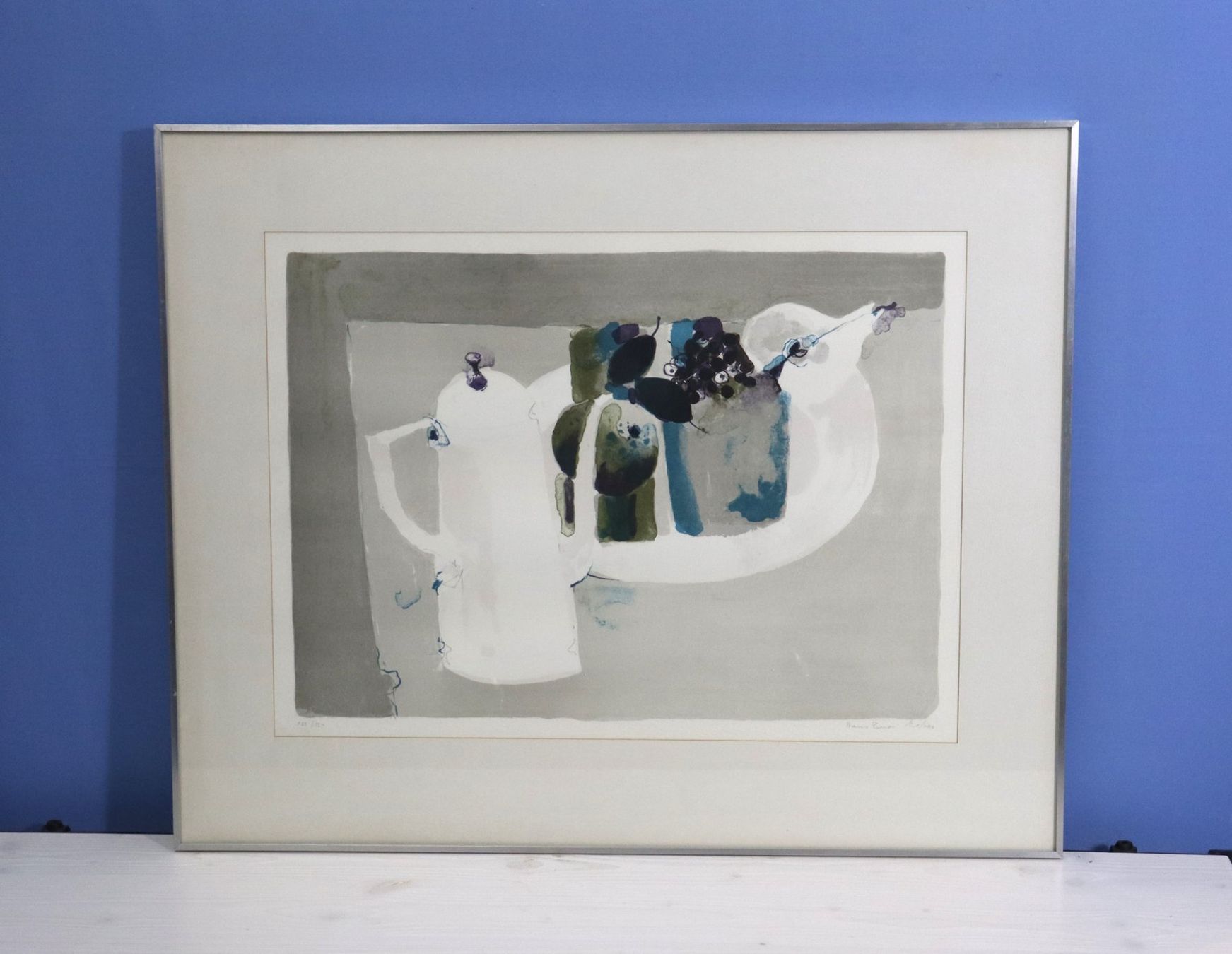 Arts picturaux & lithographies: Hans Ruedi Sieber 1926-2002, Lithographie "Stillleben" – D'occasion à Zug par Kunst-Fundgrube 4