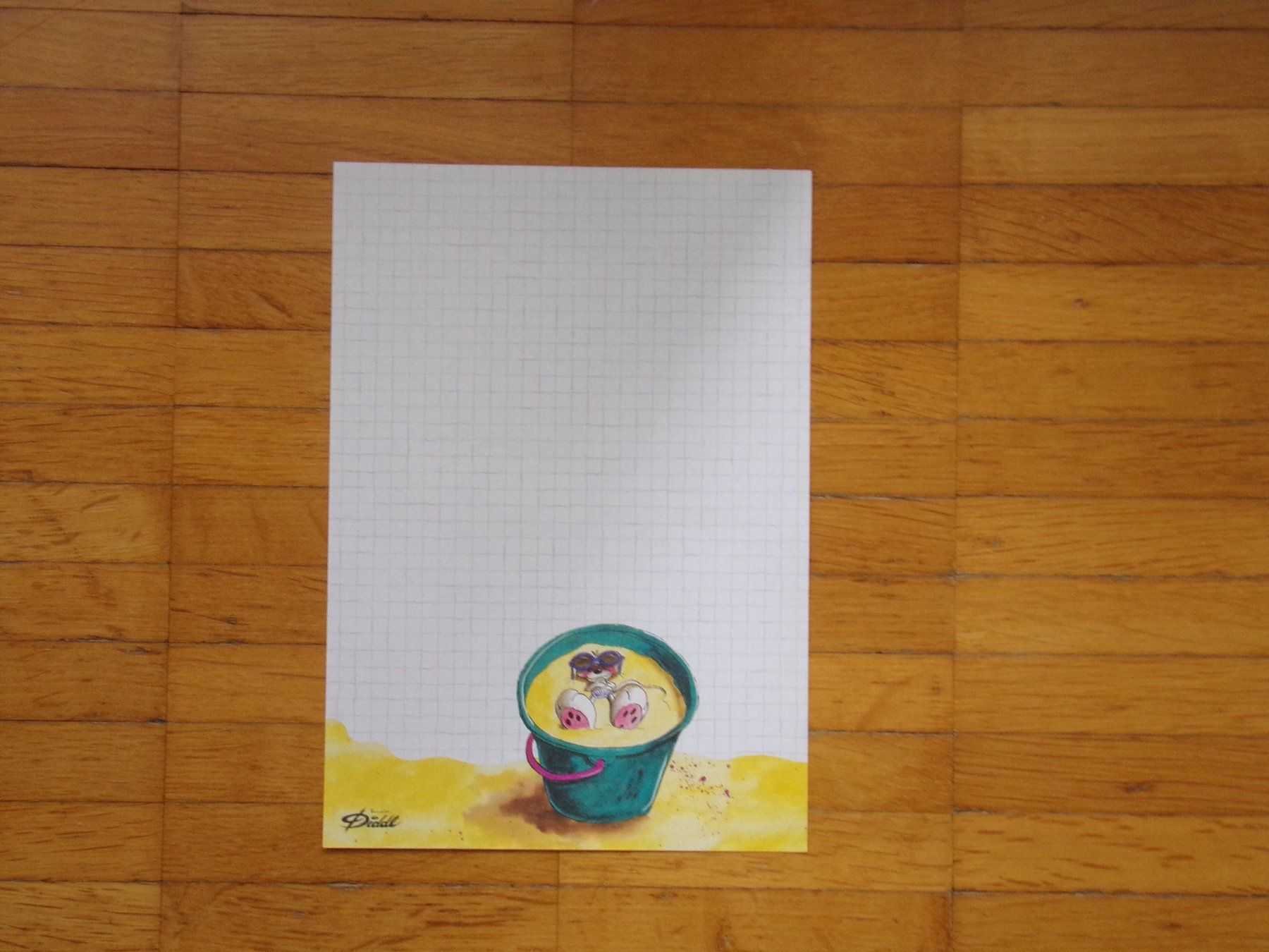 Carta: Diddl Blatt  A5  ALT  Nr. 69 – Usato da Winterthur venduto da Jessi_di