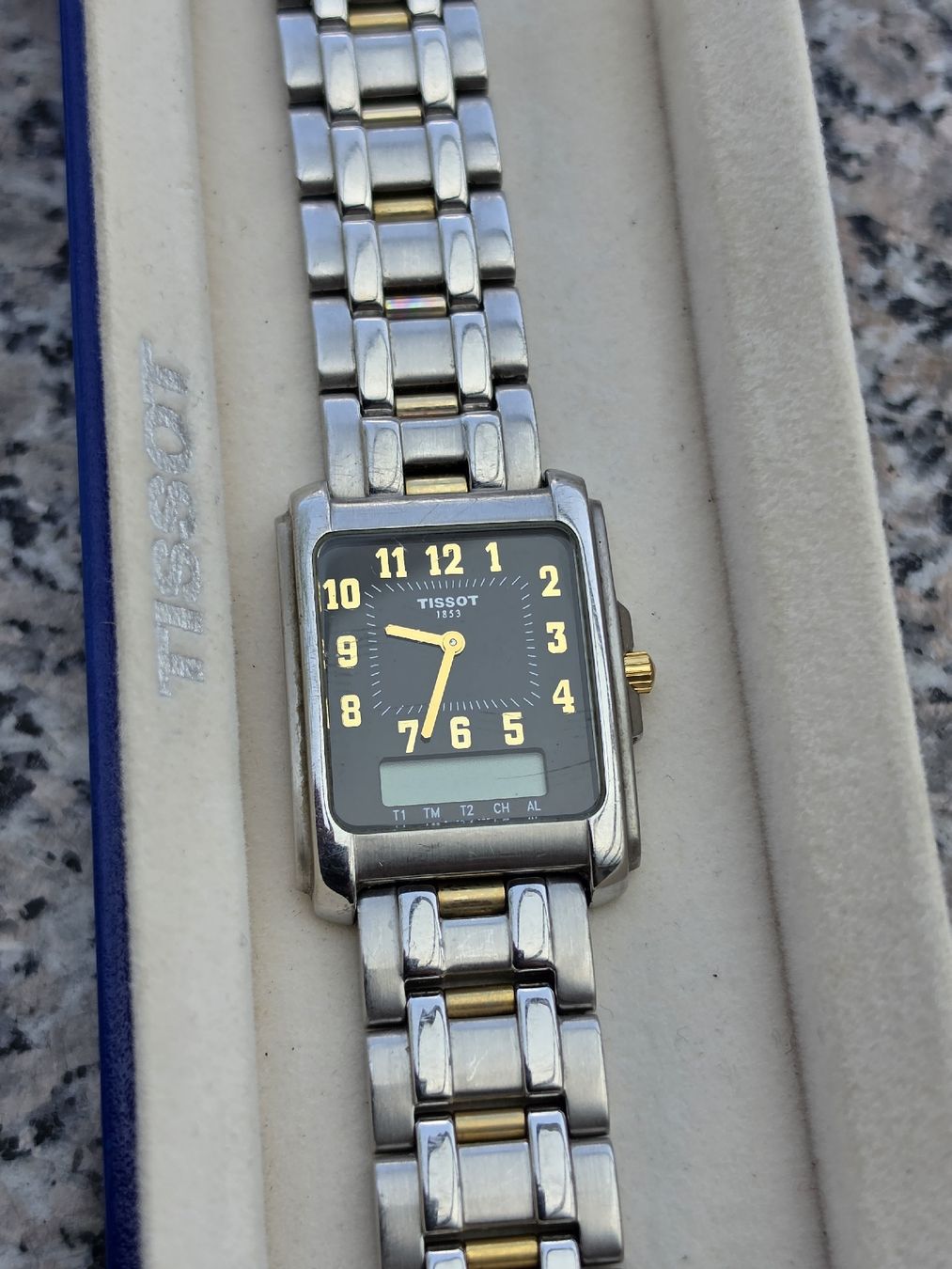 Tissot Orologi: Tissot uhr bicolor mit Originalbox gebraucht quartz  – Usato da Mettlen venduto da elios0888 5