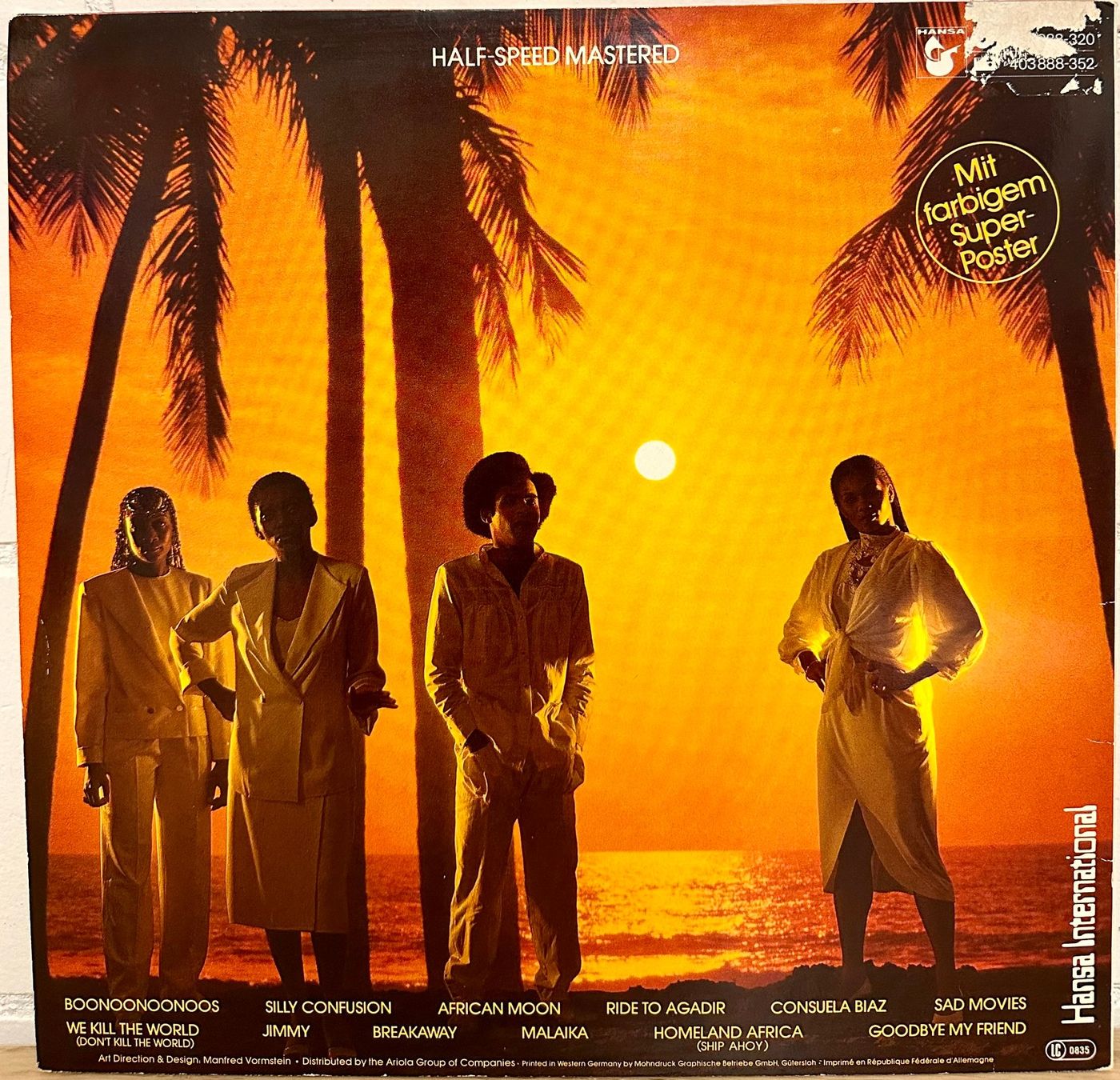 Dischi in vinile: Boney M. - Boonoonoonoos // LP: VG+; Sleeve: VG+ – Usato da Zürich venduto da saltbee 1