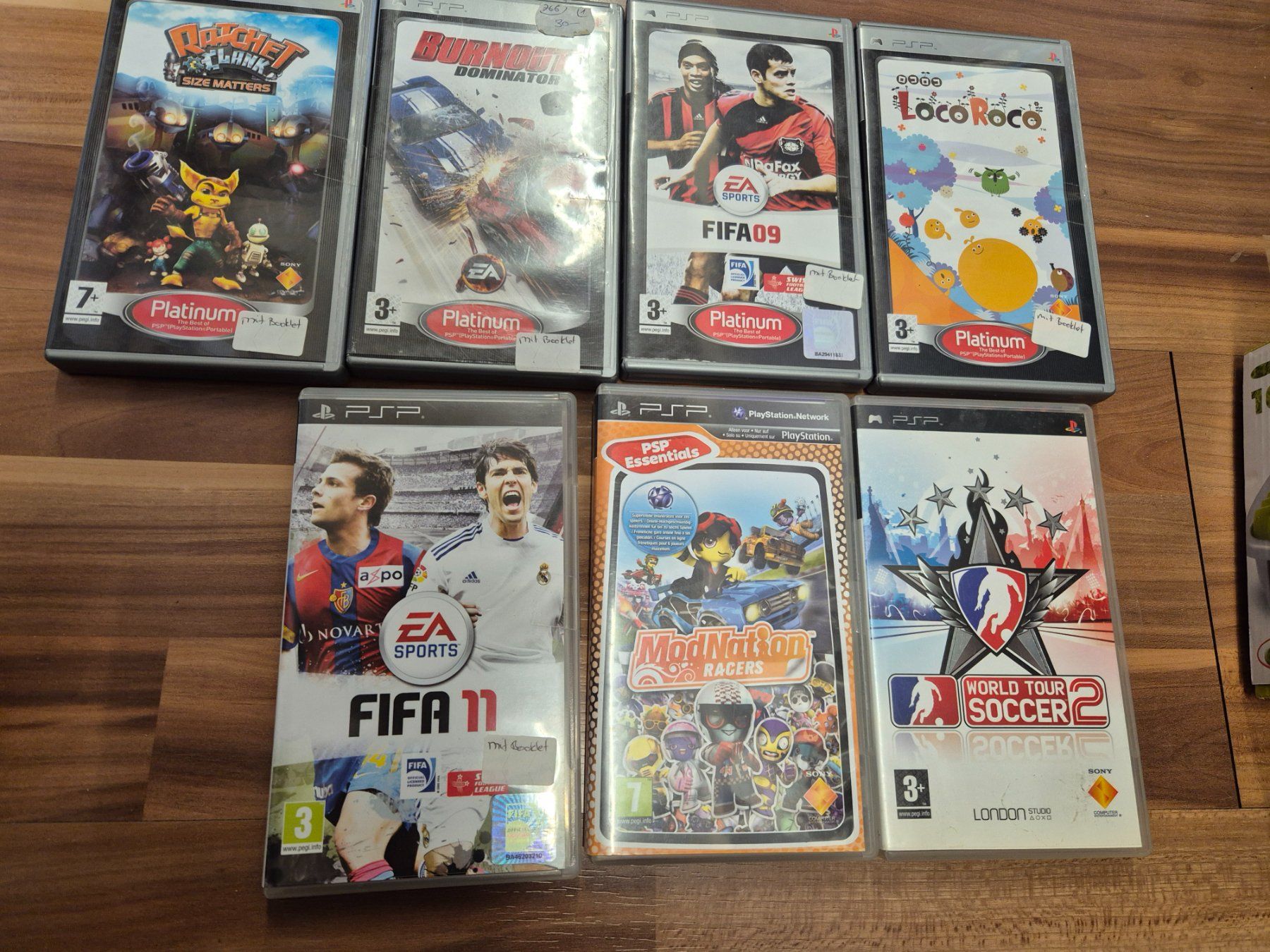 Spiele: 7 PSP Spielel – Gebraucht aus Schwarzenburg von Flamingo07