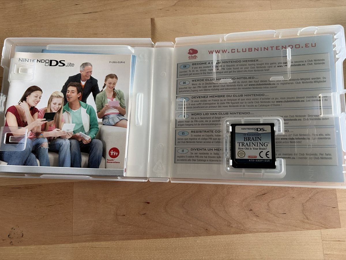 Giochi: Brain Training Nintendo DS – Nuovo (secondo la descrizione) da Chiasso venduto da Chibichan 1