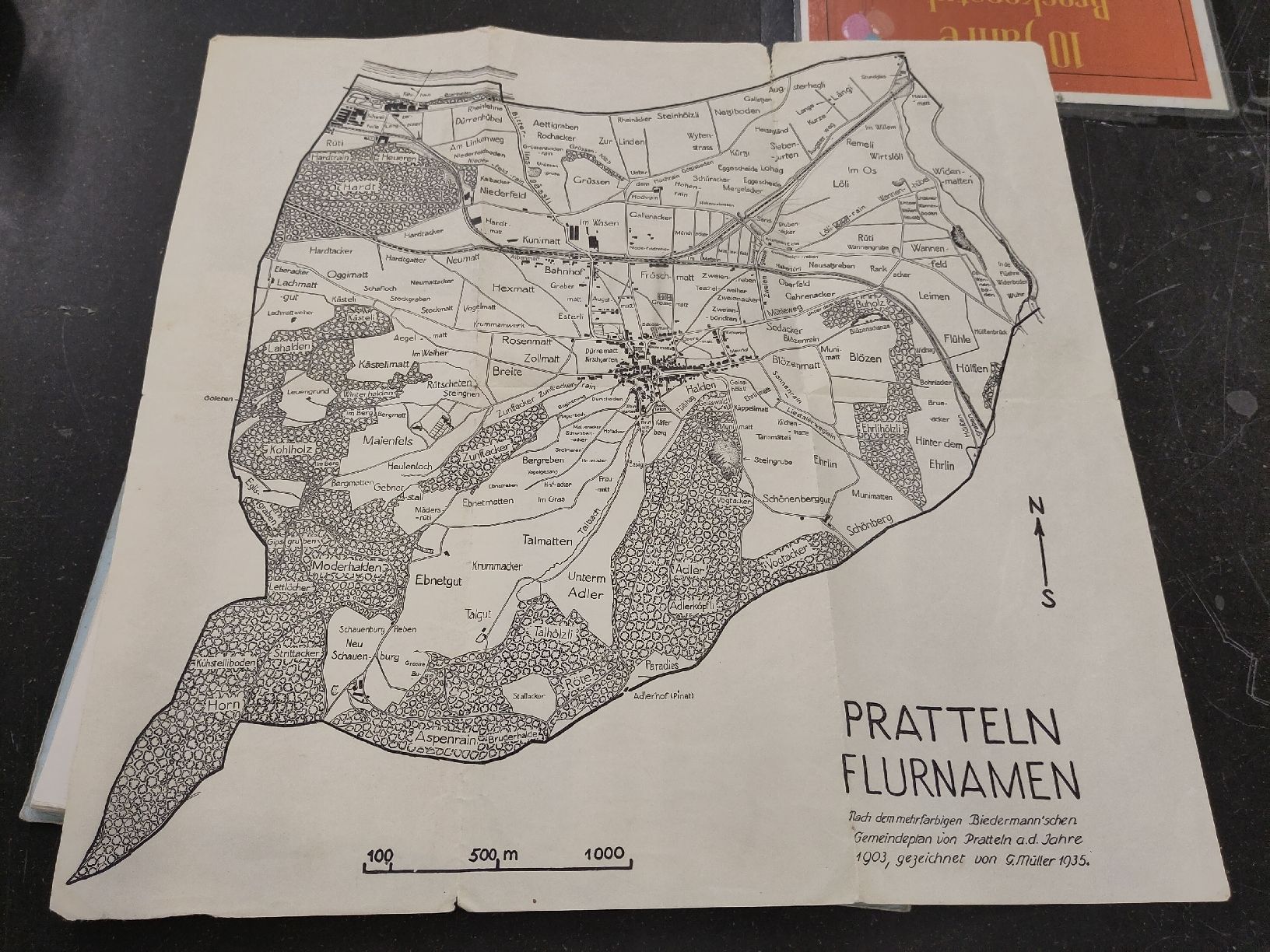 Libri: Die Flurnamen von Pratteln 1936 – Usato da Pratteln venduto da Cartonsducoeur_bl 6