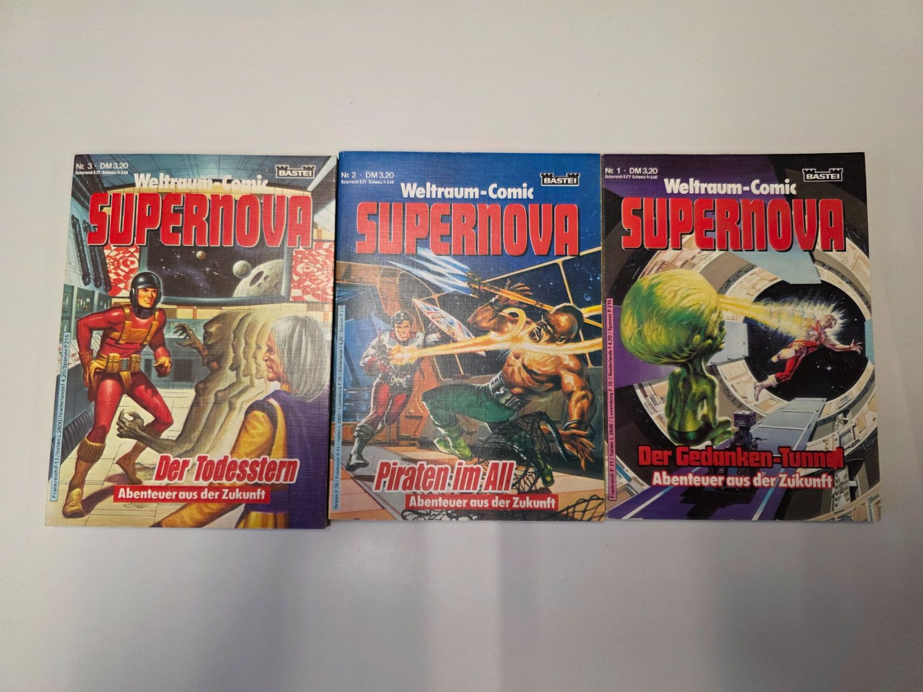 Fumetti: Supernova, # 1-3, Z1 – Usato da Winterthur venduto da Bratwurstbrater