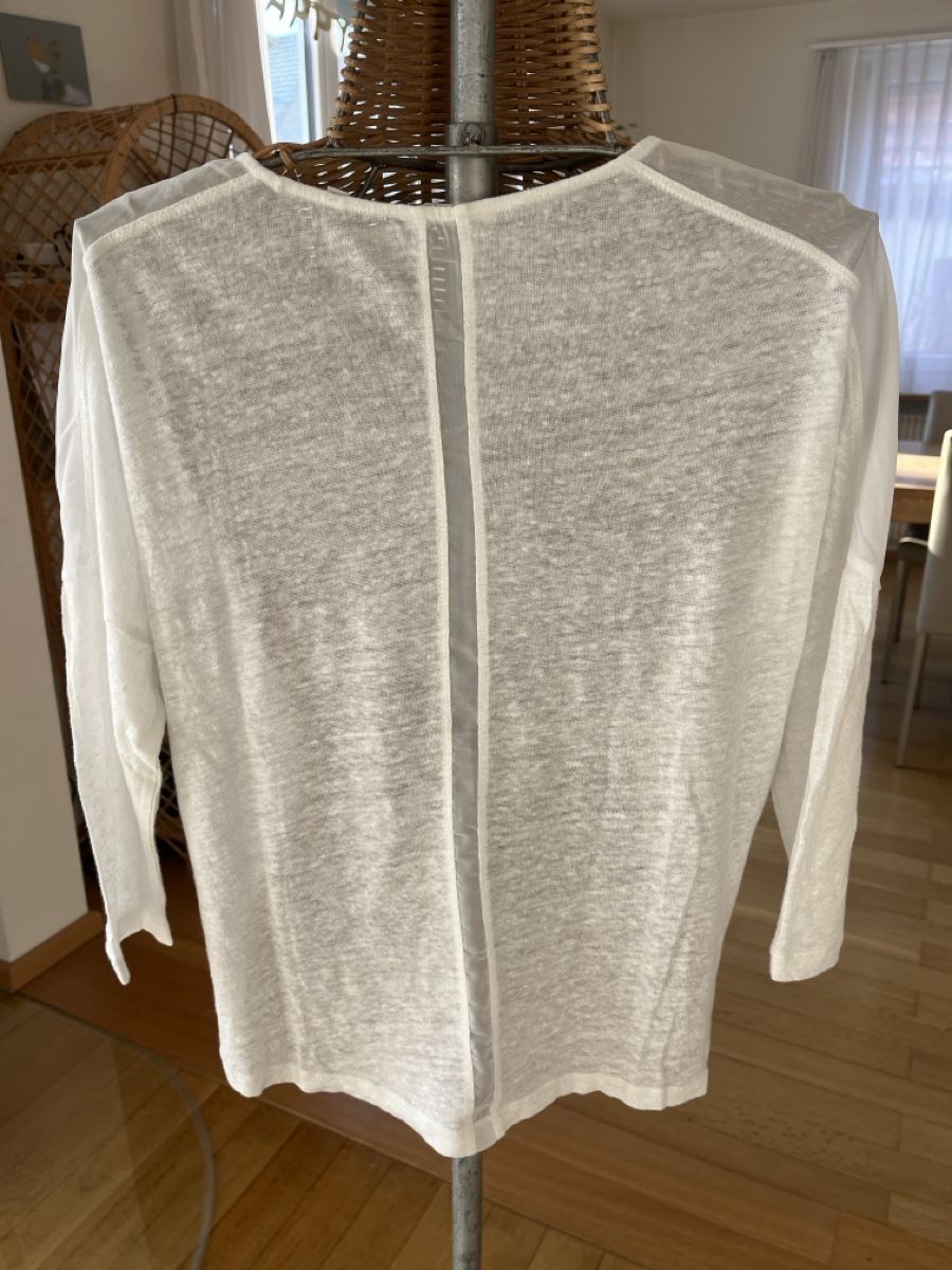 Opus T-shirt: Edles Shirt, Opus, Leinen, 38 – Usato da Solothurn venduto da Bobesch08 4