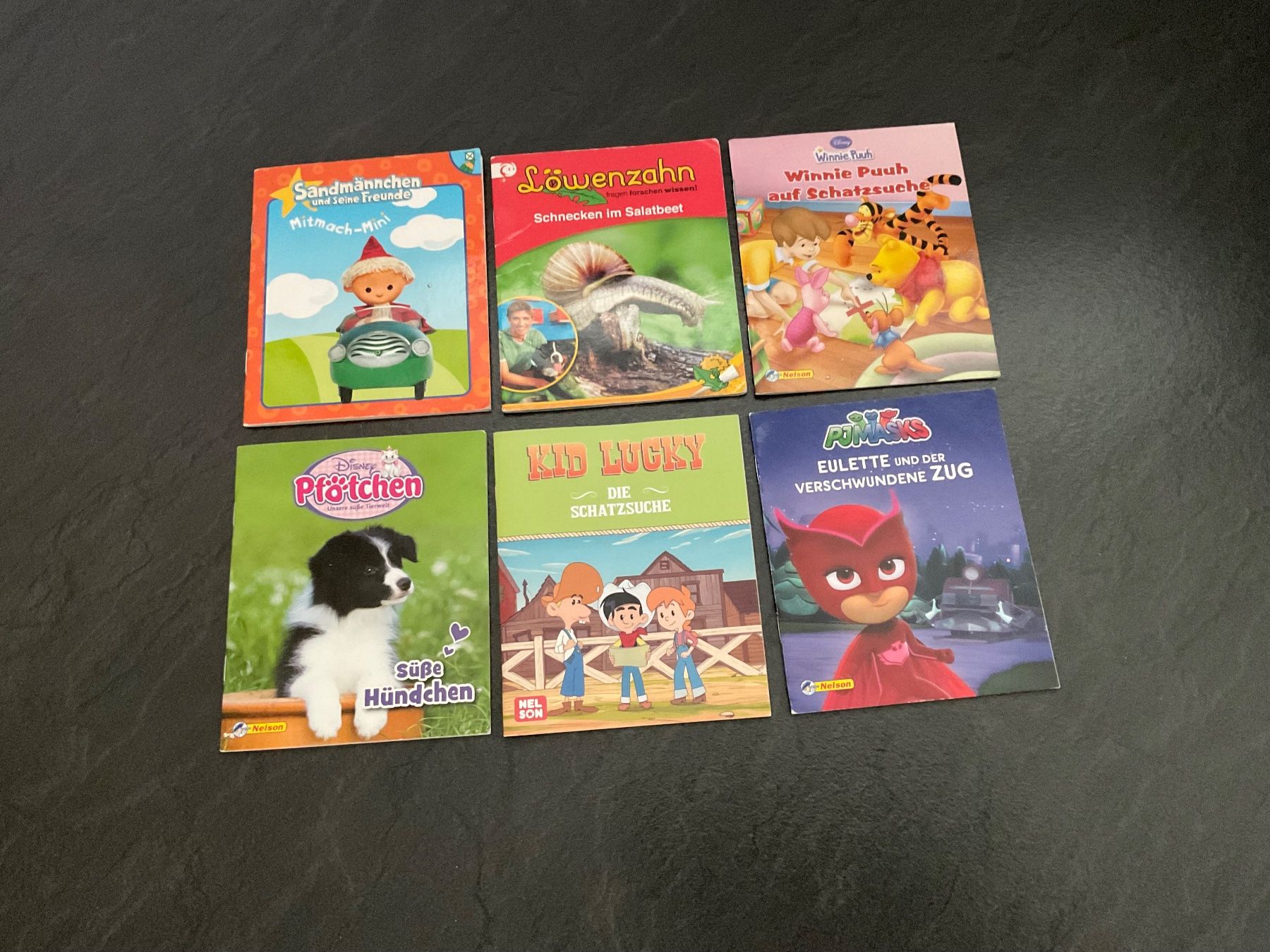 Bücher: 6x Kinderbücher Sammlung: Sandmännchen, Winnie Puuh u.a. – Gebraucht aus Wetzikon ZH von Laube02