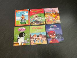 6x Kinderbücher Sammlung: Sandmännchen, Winnie Puuh u.a.