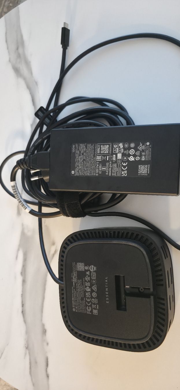 Hewlett Packard Docking station: HP Dockingstation G5 120W – Usato da Richenthal venduto da Mitzu706 1