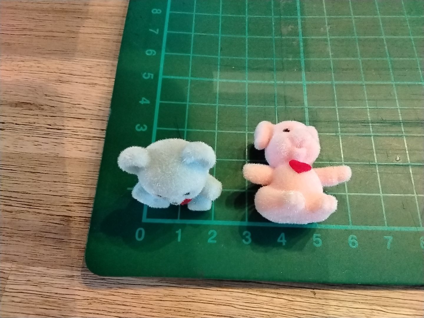 Figuren: Mini-Figürli aus Filz # Elefant, Bären, Mäuse und Schwein – Neu (gemäss Beschreibung) aus Weisslingen von venditrice52 5