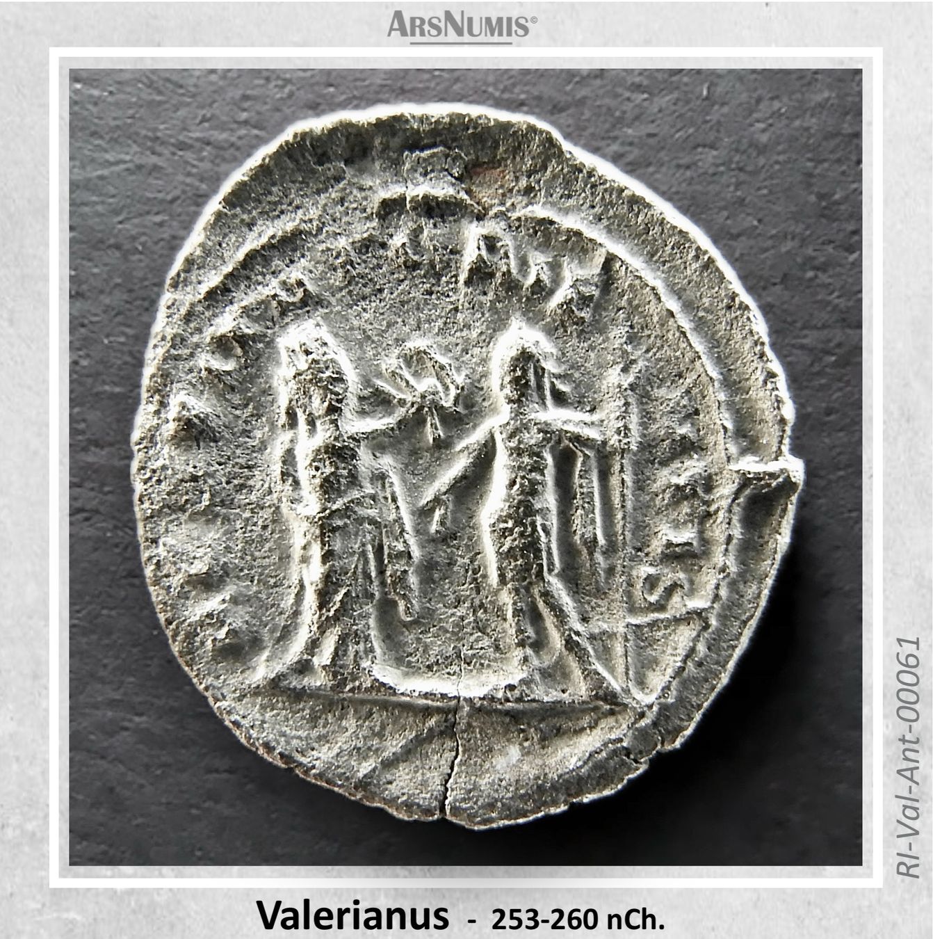 Alle Münzen: Römische Silbermünze - Valerianus – Gebraucht aus Oberwil b. Zug von ArsNumis 3