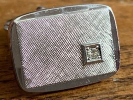 Manschettenknöpfe mit glitzerstein!