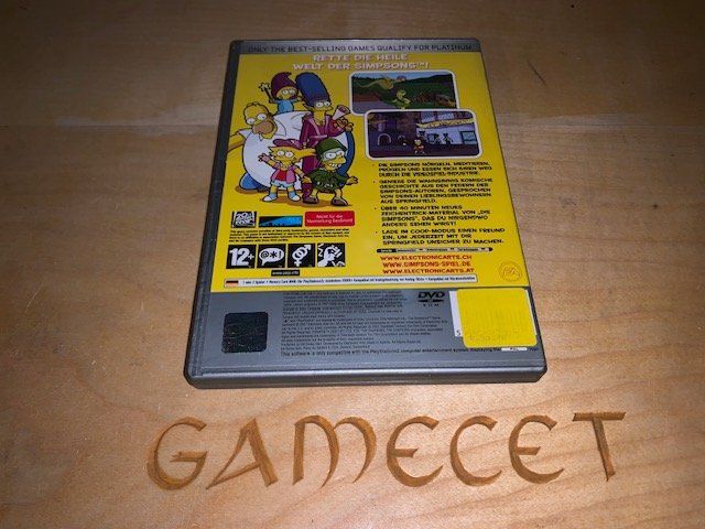 Sony Spiele: The Simpsons PS2 Sony Playstation 2 – Gebraucht aus Steinach von Gamecet 2