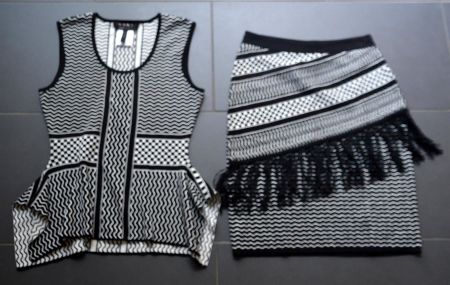 Top und Rock / jupe  BCBG MaxAzria ensemble .S/M