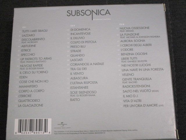 CD: Subsonica - The Platnum Collection (CD) – Usato da Olten venduto da Disc-Ausverkauf 1