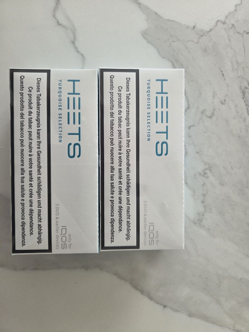 Iqos Tabak: HEETS Turquoise Selection 2x20 Stk. neu – Neu und originalverpackt aus Chur von Balestra01