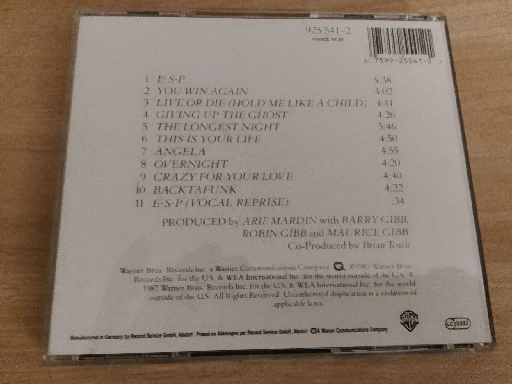 CDs: Bee Gees – Gebraucht aus Liebefeld von CD-Urs 1