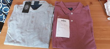 Polo da uomo 3 pezzi marca Nazareno Gabrielli Mr.Blue 