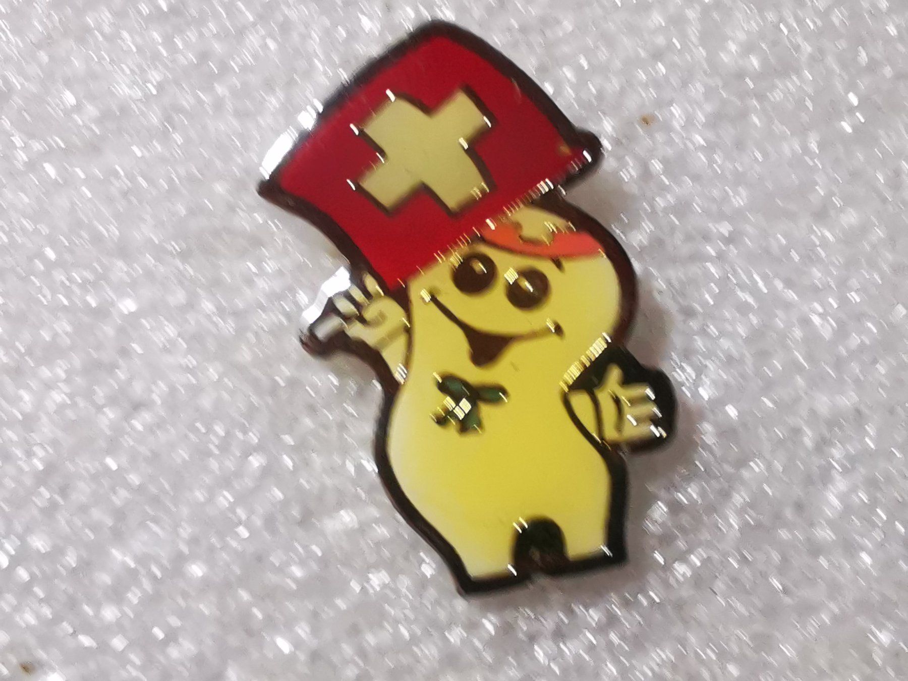 Placchette & Badge: Ansteckpin 101: Maga Bio – Usato da Oppligen venduto da Pin-Fall-Shop