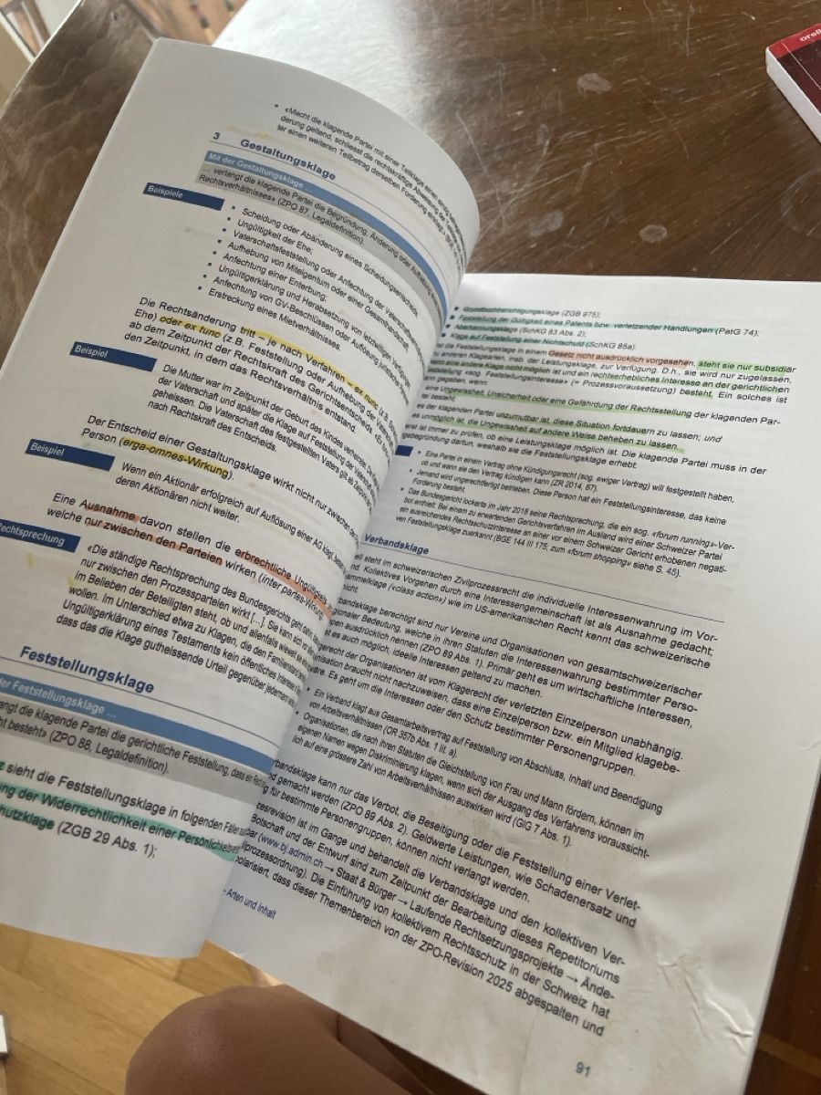 Libri: Repetitorium Zivilprozessrecht – Usato da Zürich venduto da crausc 1