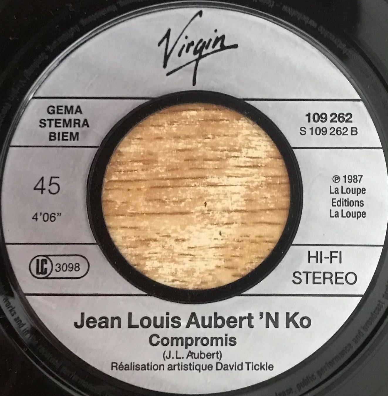 Dischi in vinile: JEAN LOUIS AUBERT 'N KO - LES PLAGES – Usato da Bussigny venduto da vinyl-pas-cher 3