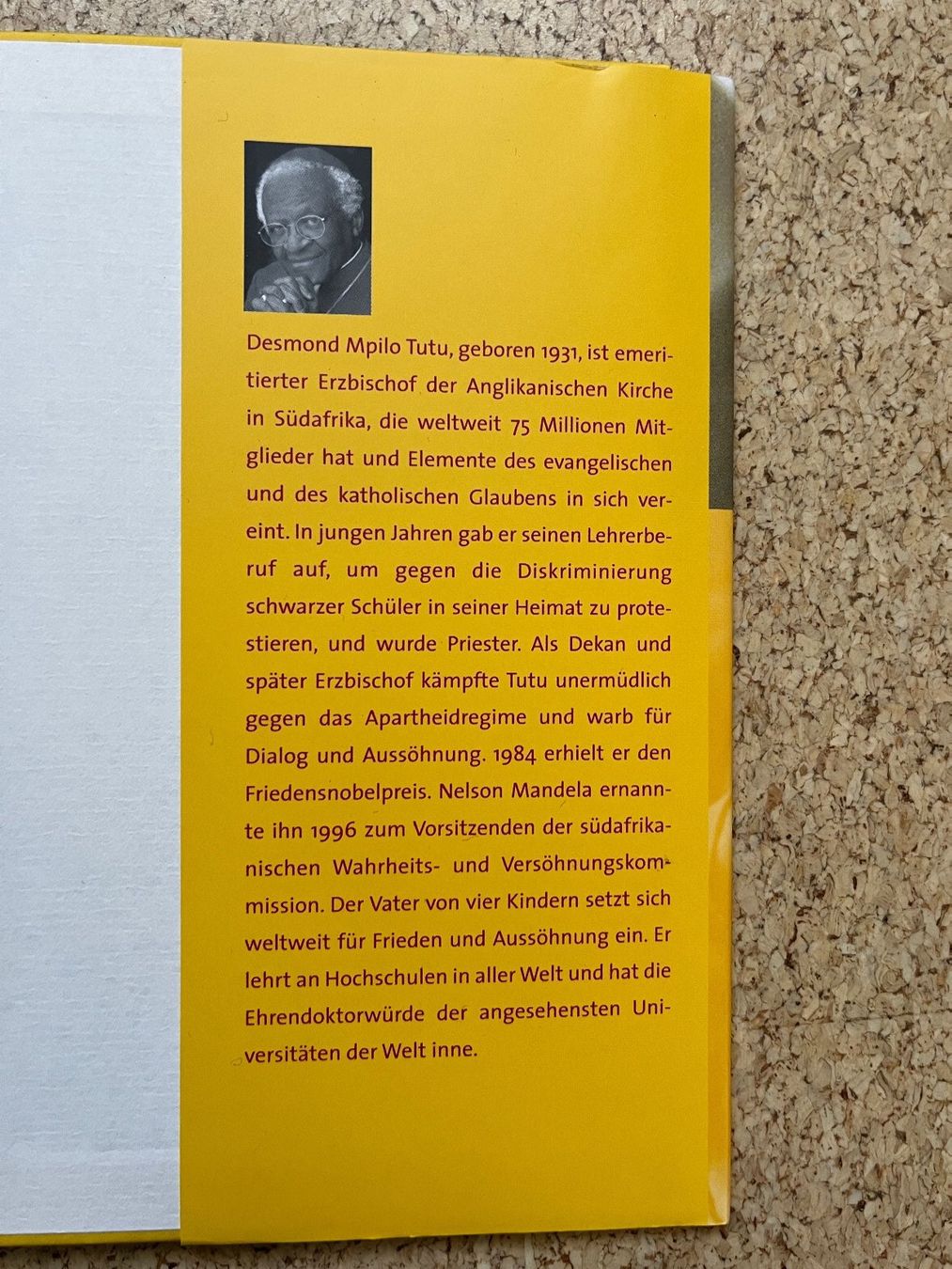 Libri: Buch gebunden "Gott hat einen Traum", Desmond Tutu – Usato da Grosswangen venduto da Vita500 4