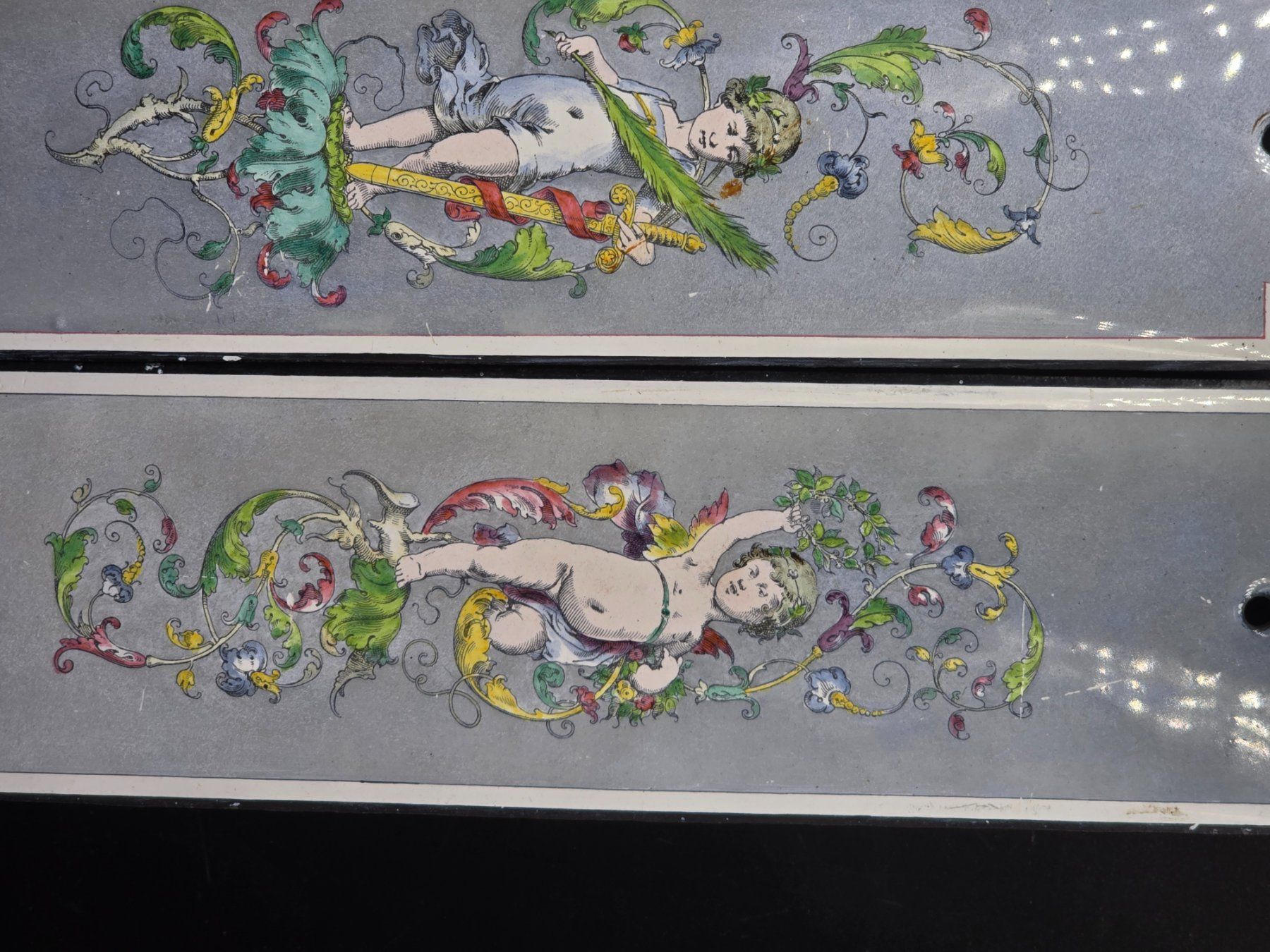 Insegne: 2 Metallschilder mit Emailbemalung – Usato da Rorschacherberg venduto da snOOpydOg11 1