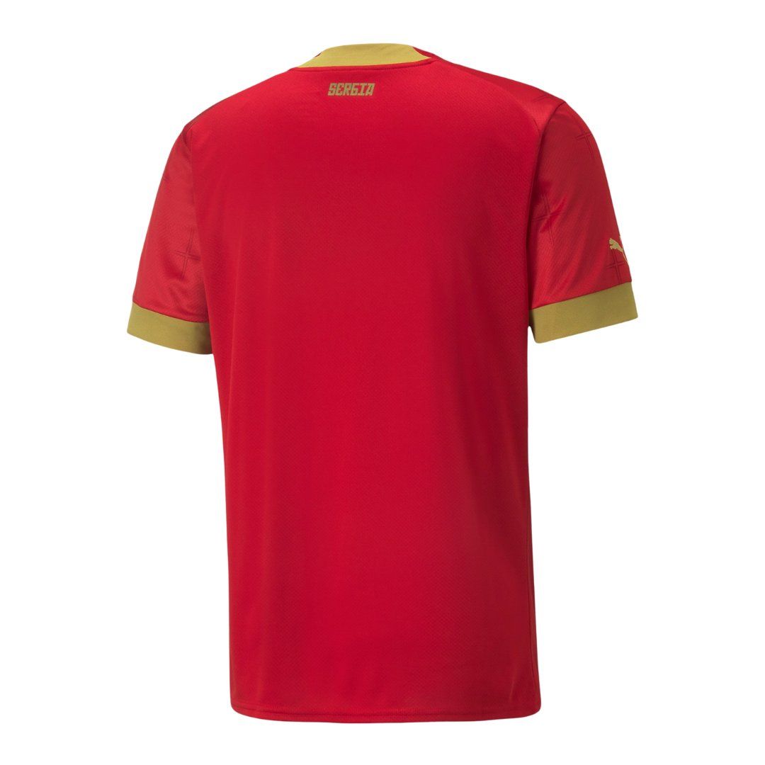 Puma Canottiere & Pantaloni: Serbie - Maillot domicile 2022 – Nuovo e nell'imballaggio originale da Porrentruy venduto da BlindBoxFS 1