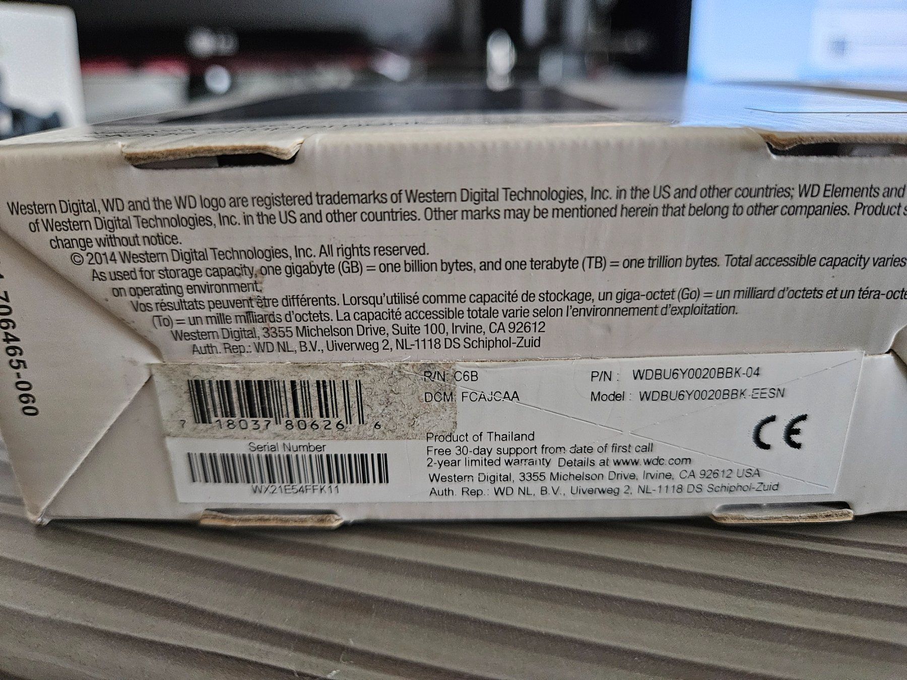 Dischi rigidi: WD Elements Basic Storage extern Harddisk 2 TB USB3.0 NeuOVP – Nuovo (secondo la descrizione) da Kloten venduto da Euroasia 6