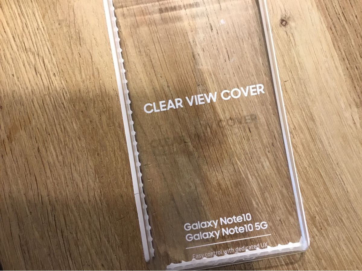 Samsung Covers & Schutzfolien: Samsung galaxy Note 10 - clear view cover – Neu und originalverpackt aus Triesen von Trisuna 2