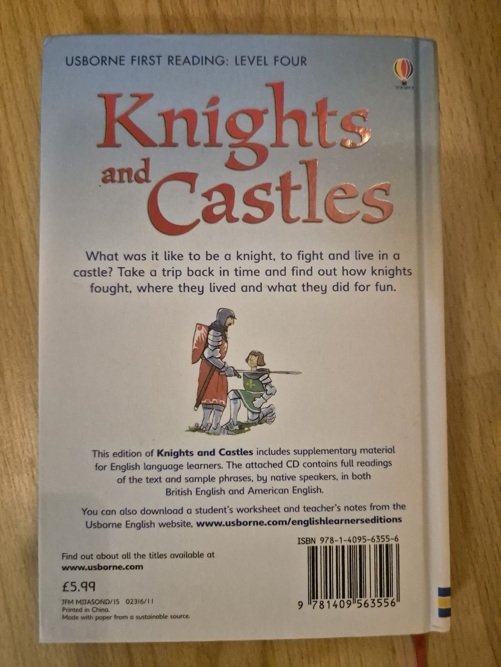 Libri: Usborne First Reading Knights and Castles mit CD, Englisch  – Usato da Rudolfstetten venduto da gobugi0 1