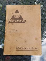 Original Anleitung Motorrad Motosacoche Ausgabe 1931