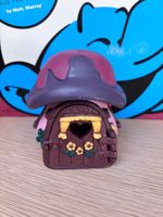 Schlumpfhaus / Pilzhaus, violettes Dach
