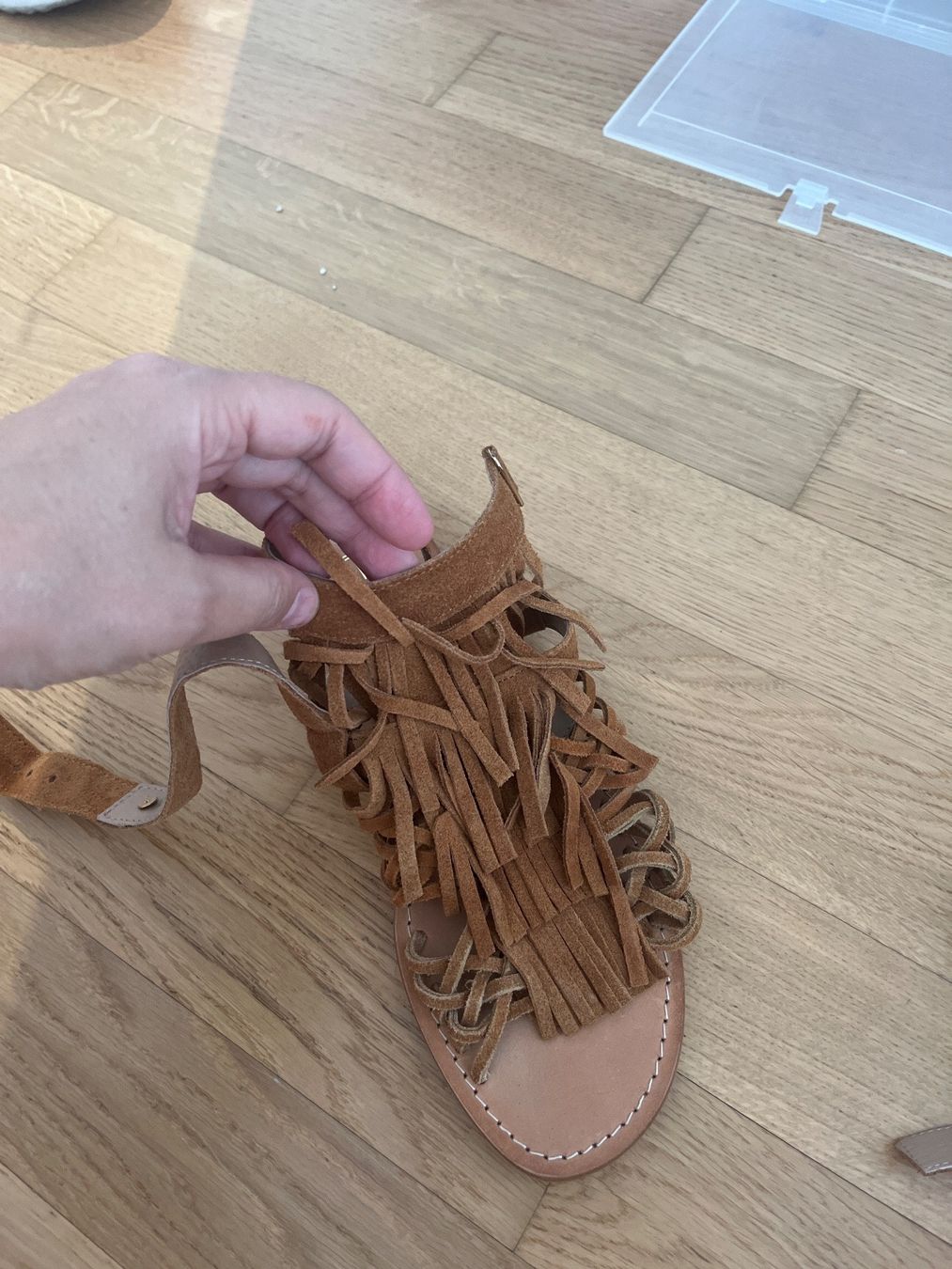 Scarpe da donna: Sandalen fransig – Usato da Wetzikon ZH venduto da Jeannette022 1