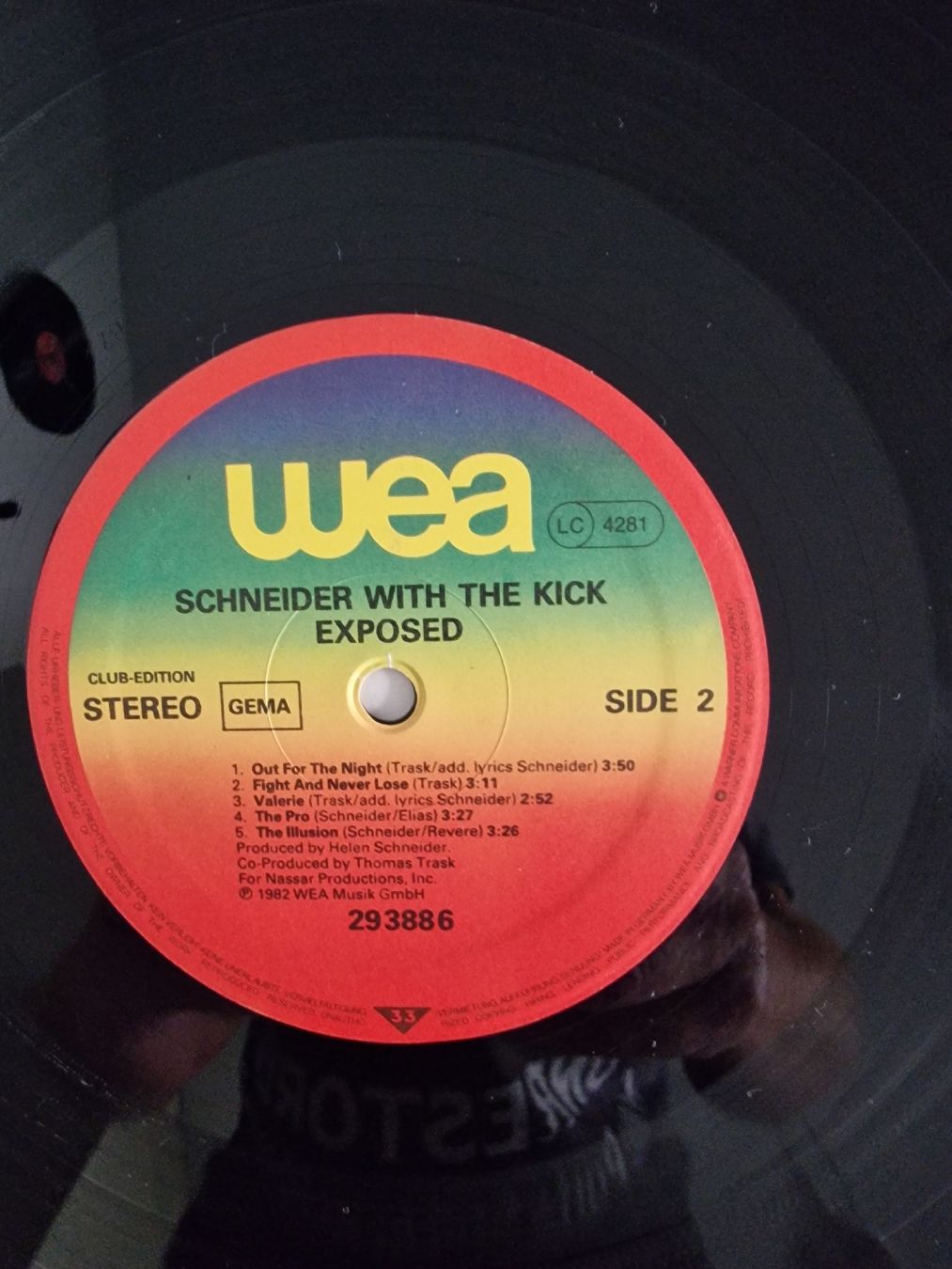 Dischi in vinile: Schneider with the Kick - Exposed – Usato da Pfaffnau venduto da gunport 5