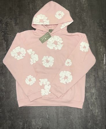 Denim Tears Hoodie Babypink, neu, sehr schöne farbe, M