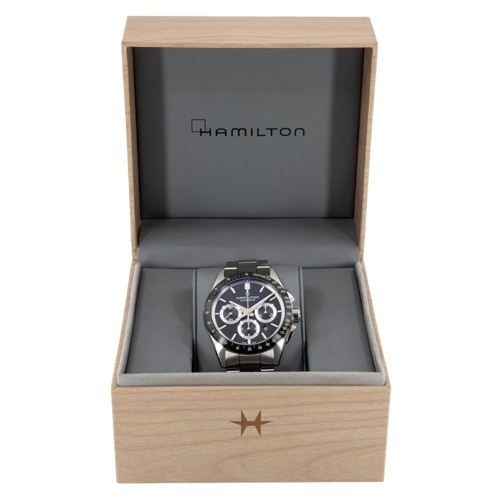 Hamilton Orologi: Hamilton H36606130 JAZZMASTER PERFORMER AUTO CHRONO 42mm – Nuovo e nell'imballaggio originale da Schindellegi venduto da harveystore 6