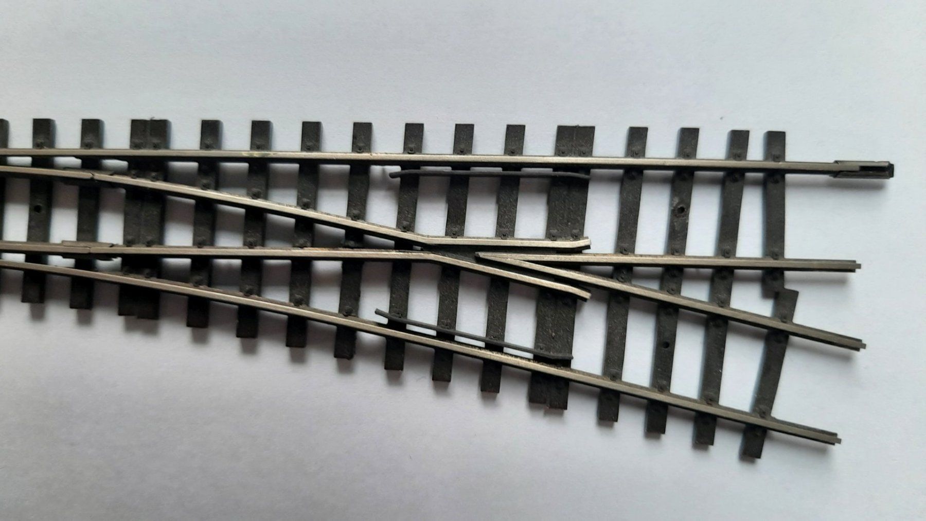 Bemo Modelleisenbahnen: Bemo / Shinohara H0m, Weiche rechts, Code 70 – Gebraucht aus Gossau SG von tha_mjh9 2