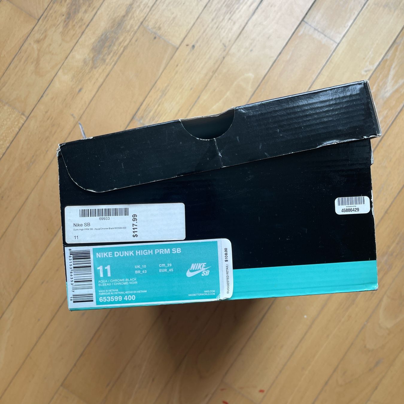Nike Scarpe da uomo: Nike Dunk High x Diamond Supply Co. "Tiffany" Gr. 45 – Usato da Gockhausen venduto da max_t9mh 7