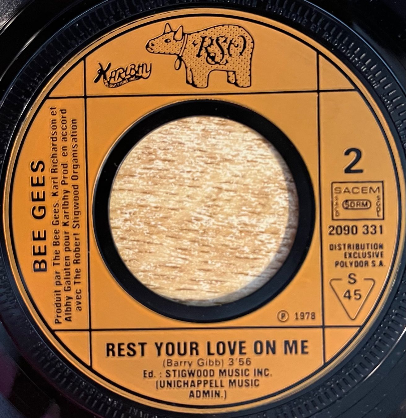 Schallplatten: BEE GEES - TOO MUCH HEAVEN – Gebraucht aus Bussigny von vinyl-pas-cher 3