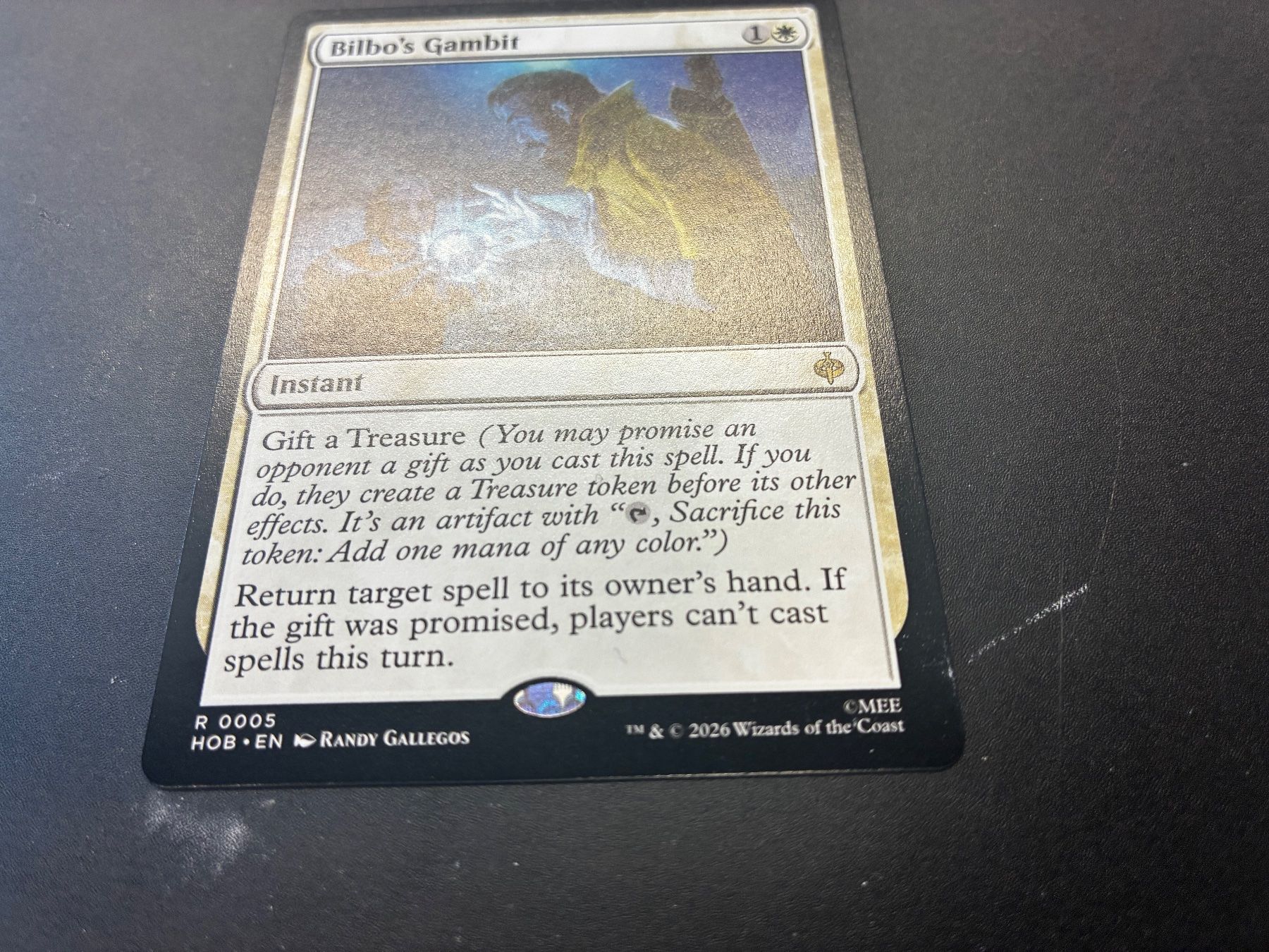 Magic The Gathering Sammelbilder & Trading cards: Magic The Gathering - Bilbo's Gambit - 0005 – Neu (gemäss Beschreibung) aus Hütten von yve_tf69 1