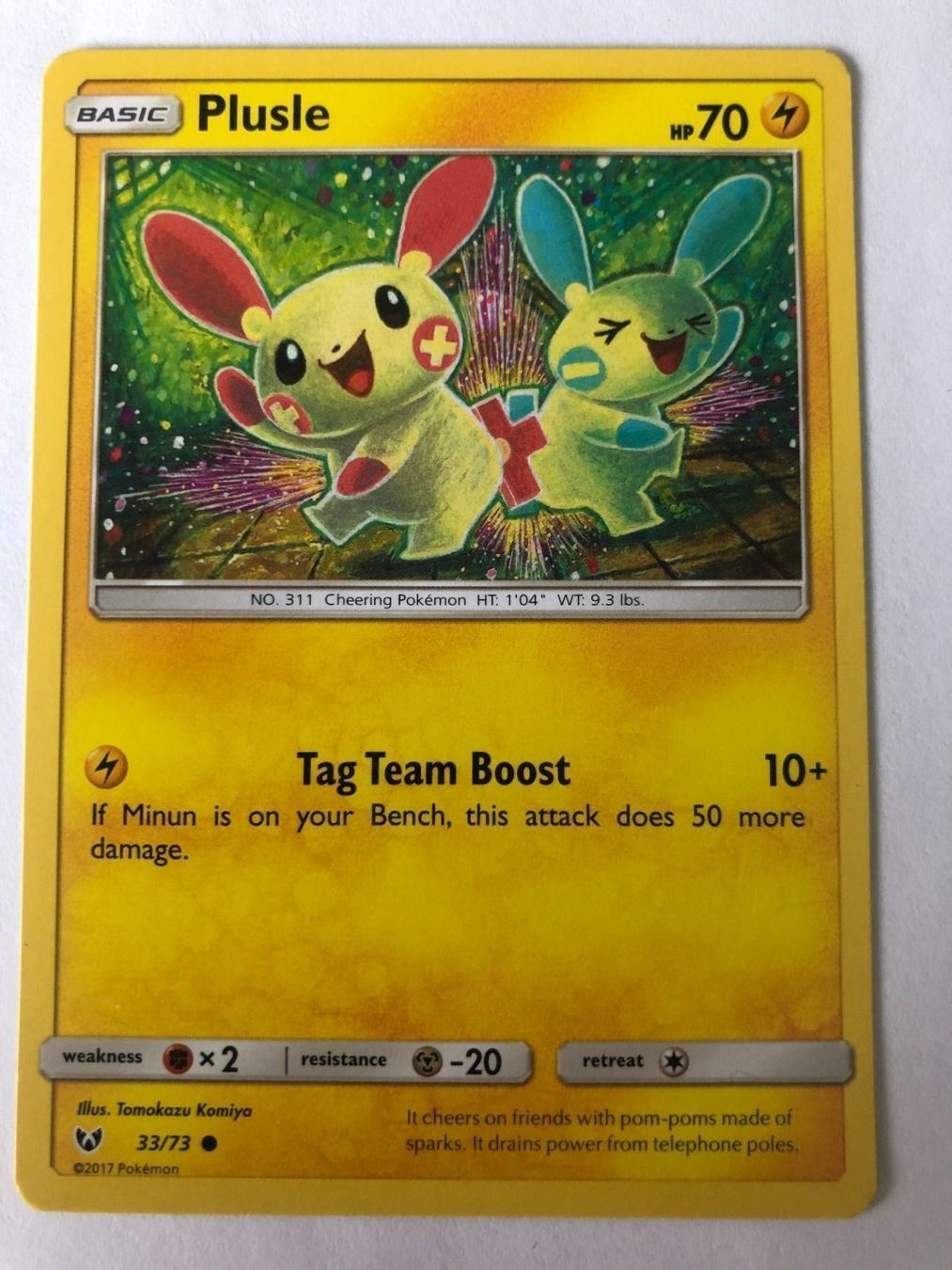 Pokémon Carte collezionabili: Plusle - Pokemon - TCG EN – Nuovo (secondo la descrizione) da Nussbaumen AG venduto da Pika-Shop
