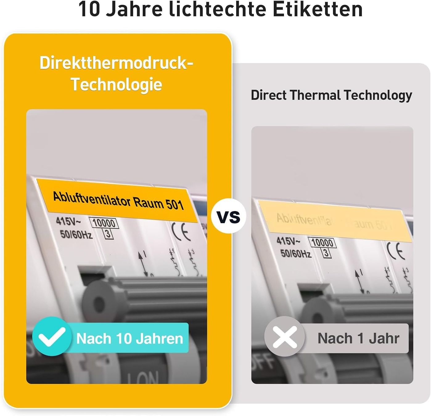 Stampanti: Beschriftungsgerät Bluetooth Etikettendrucker Set – Nuovo e nell'imballaggio originale da Suhr venduto da SchnapperCH 7